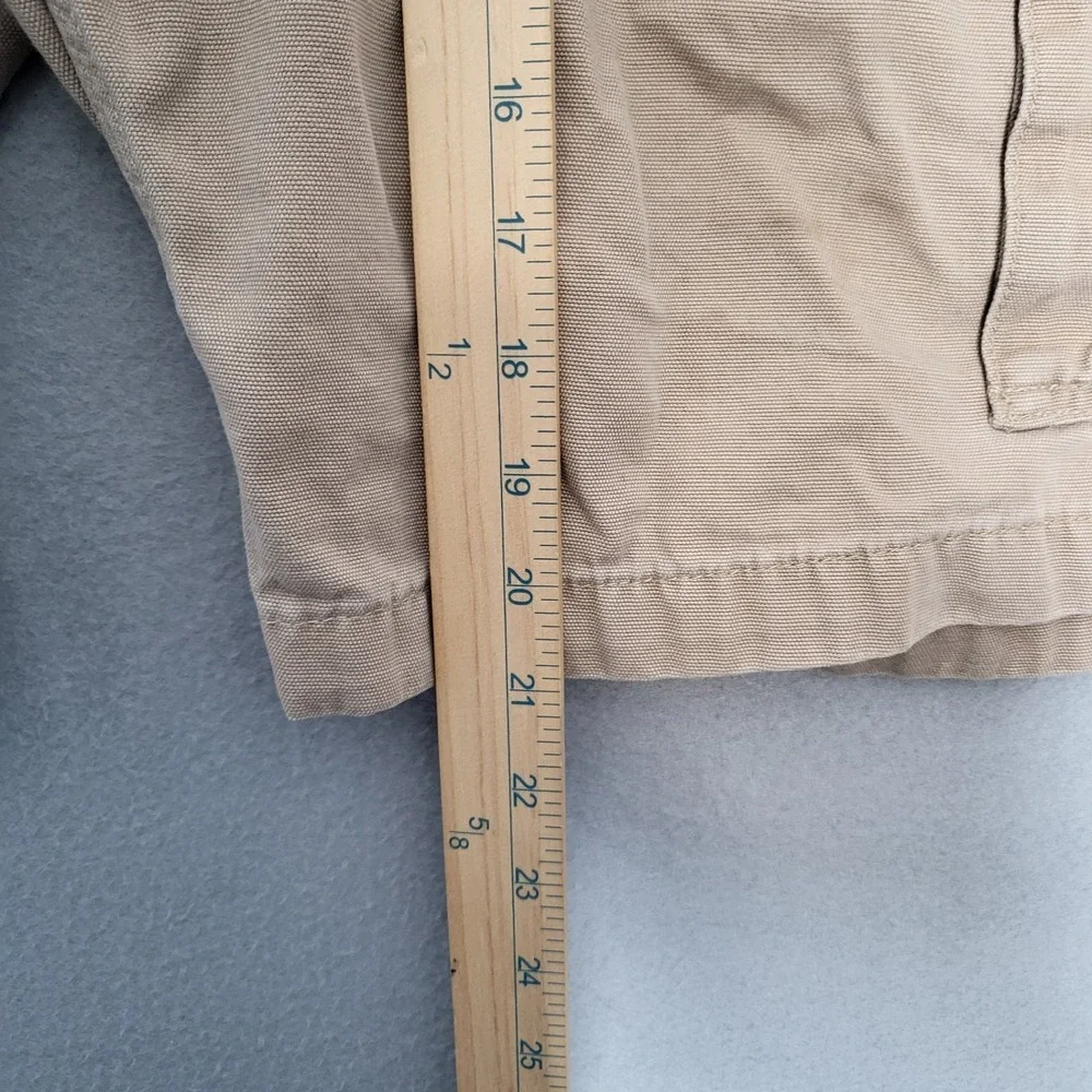Carhartt Cargo Shorts Men's 40 Khaki Cotton Workwear Outdoor Utility Casual
